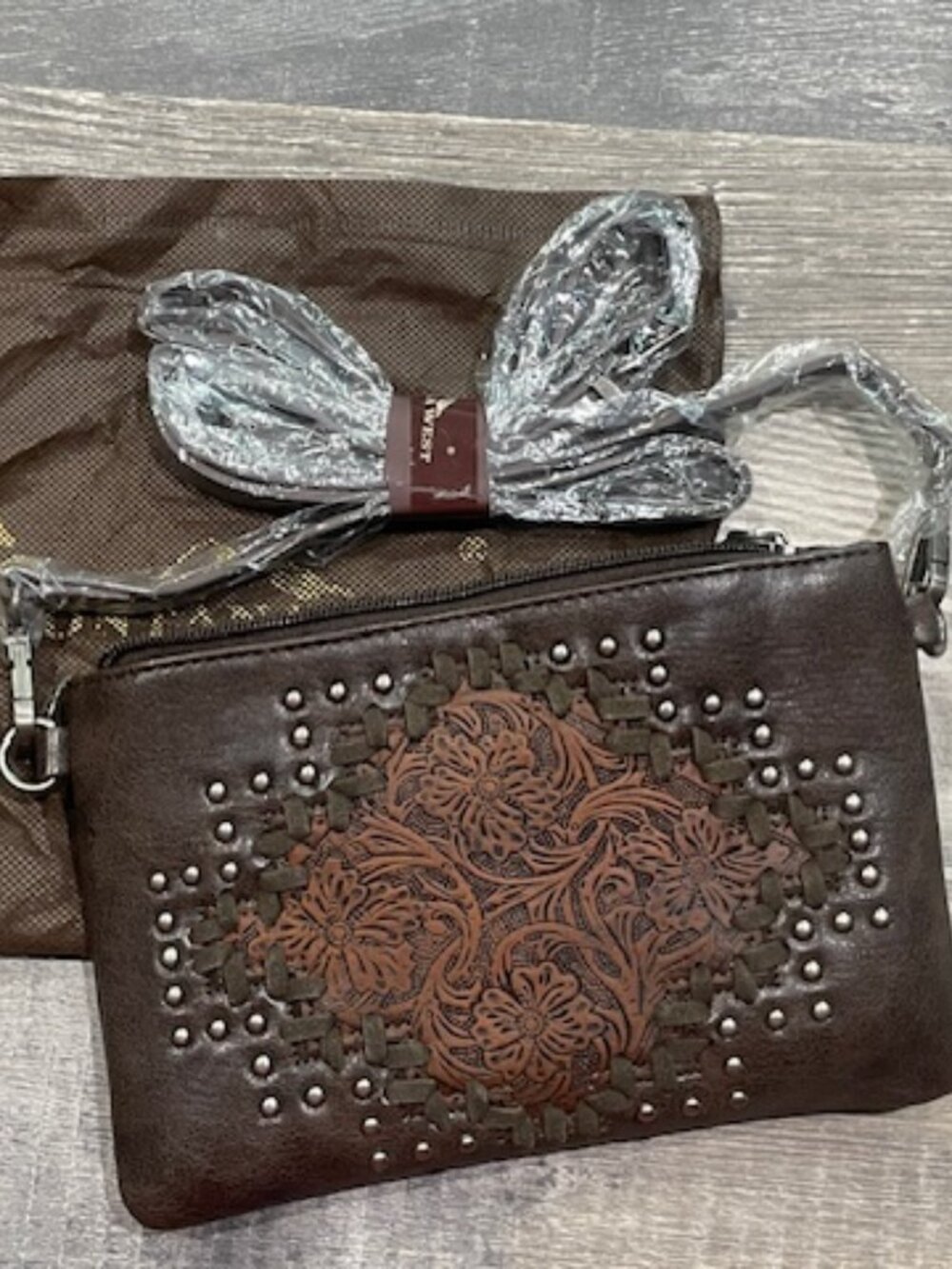 NIP Montana West Clutch / Wristlet Purse Wallet